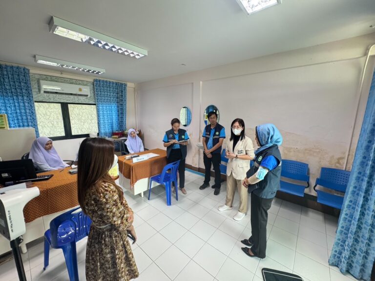 ศบส.12 ลงพื้นที่ติดตามและเสริมพลังสถาบันที่ผ่านการรับรองหลักสูตรบริการด้านสุขภาพฯ จ.สงขลา