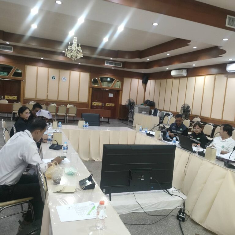 เข้าร่วมประชุมคณะกรรมการตรวจรับรายการซื้อเครื่อง Multiplace Hyperbaric Chamber พร้อมอาคาร ของโรงพยาบาลละงู จังหวัดสตูล